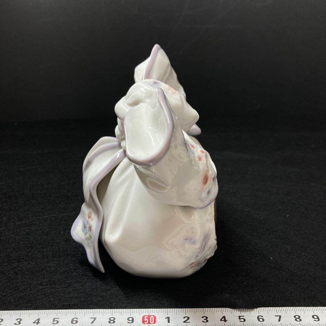 リボン時計 高さ約13.5cm