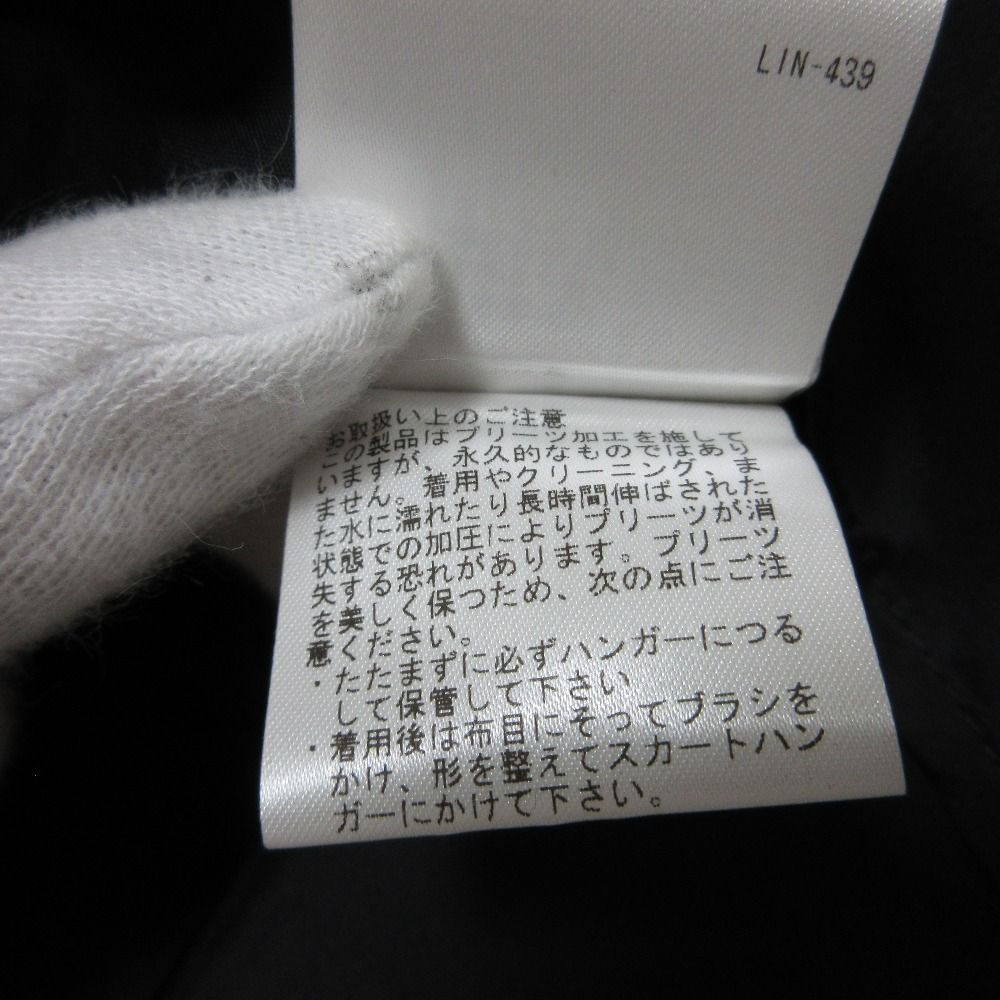 美品 theory luxe セオリーリュクス GLOSSY TWILL GERRY シルク