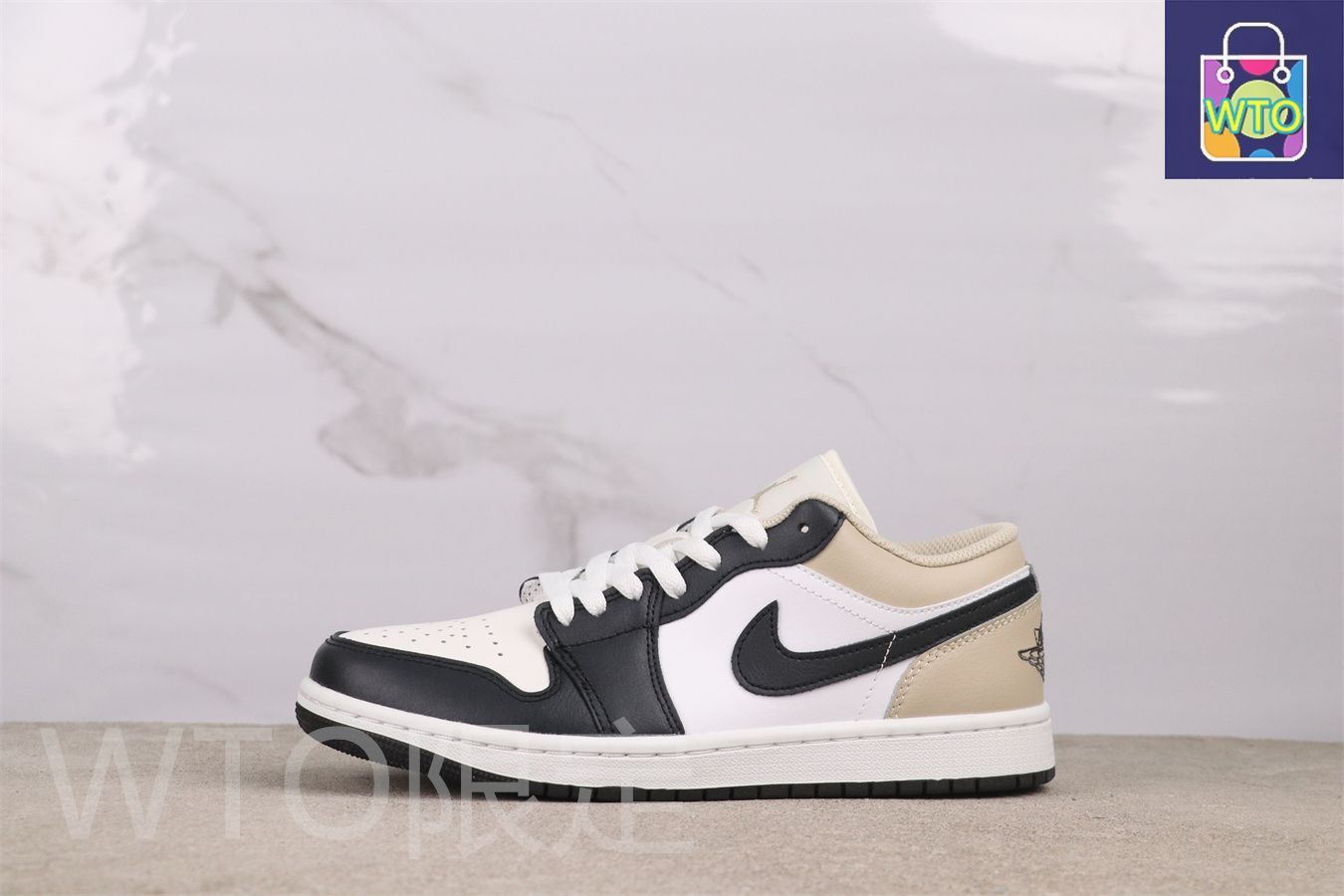今日 Air Jordan | エア ジョーダン AJ1 ホワイトライトブラウン 553558-153-WTO輸入2