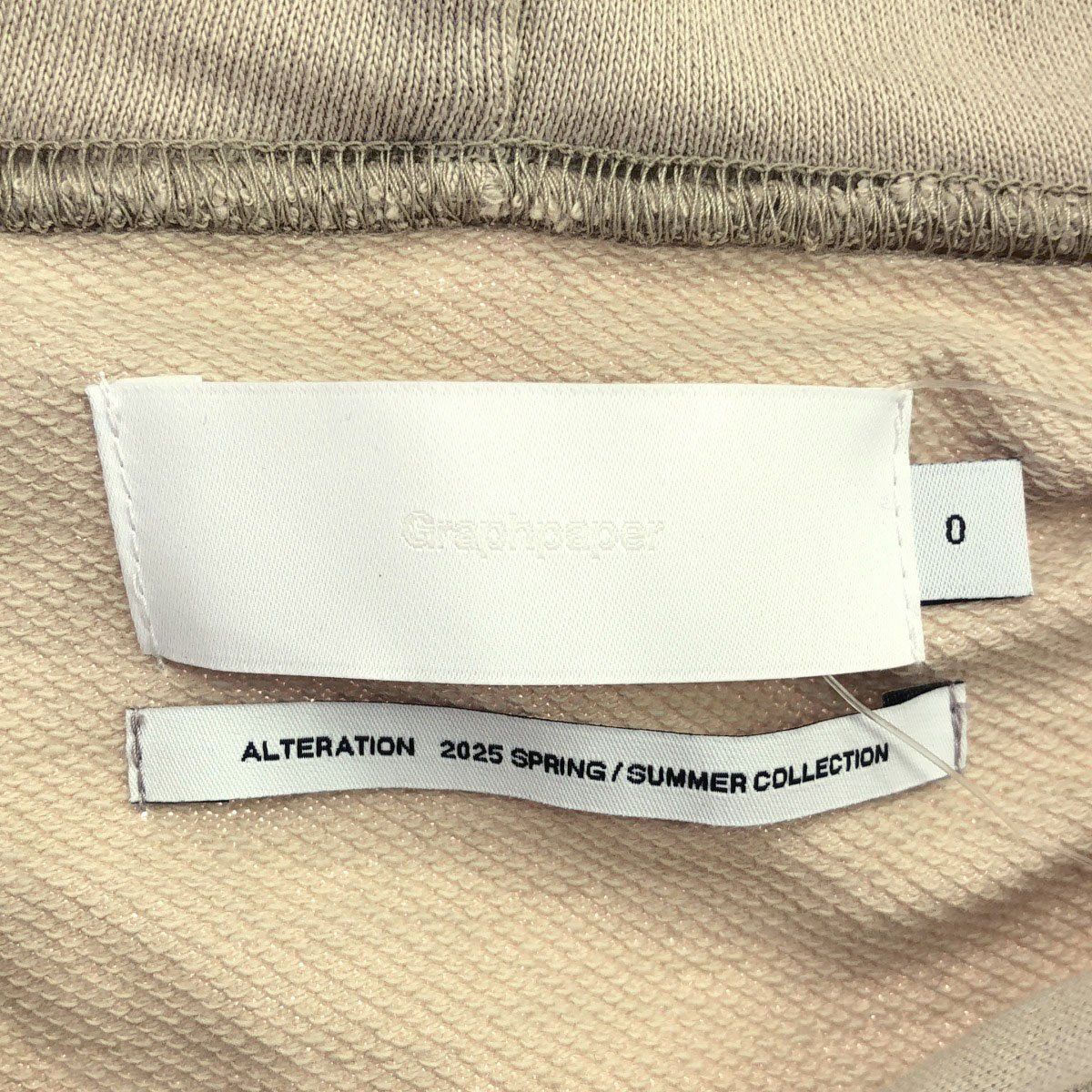 Graphpaper グラフペーパー 25SS High Gauge Soft Terry Panel Line  