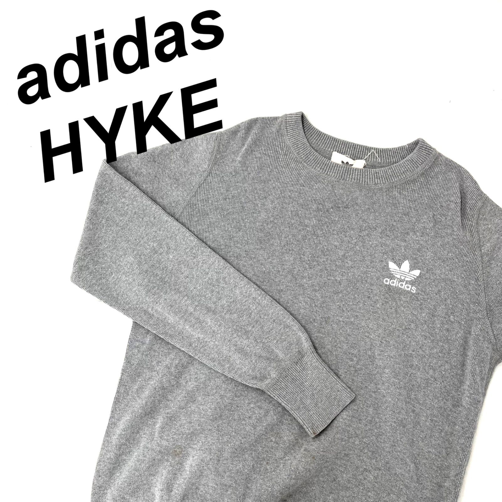 【１着でも送料無料】 HYKE×ADIDAS コラボニット トップス