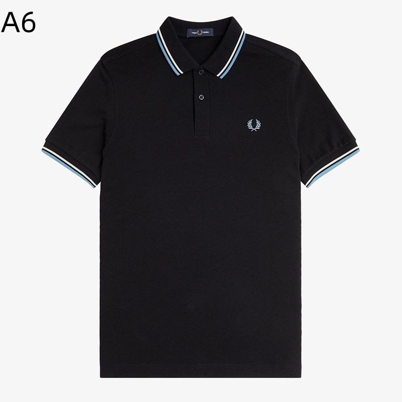 未使用品　【M】フレッドペリー 半袖ポロシャツ 新品未使用夏の新品 FRED PERRY フレッドペリー麦穂ポロシャツ