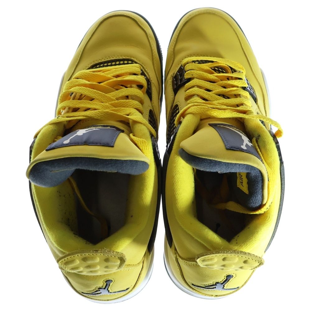 エアジョーダン4レトロ ツアーイエロー US9.5 NIKE ナイキ AIR JORDAN 4 RETRO TOUR YELLOW エアジョーダン