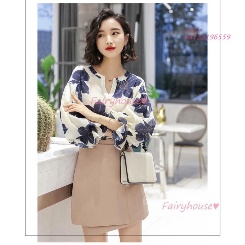ブラウス レディース きれいめ 40代 春 夏 オシャレ パフスリーブ 綿 麻 シャツ 韓国風 vネック トップス 大きいサイズ シャツ 体型カバー ゆったり 30代 youdear_tx-dg-037