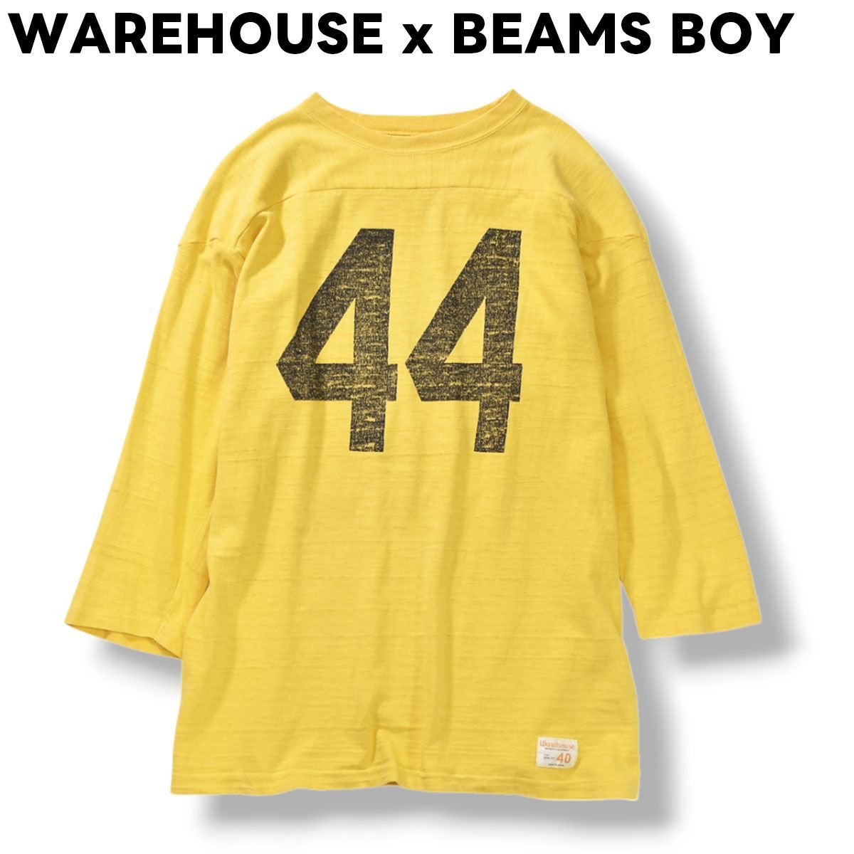 高感度ショップで2023年売れたブランド WAREHOUSE ウエアハウス 日本製 x BOY BEAMS ボーイ ビームス シャツ