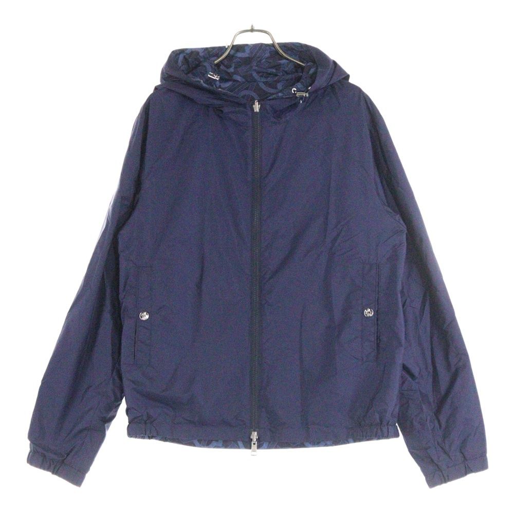 MONCLER モンクレール 23SS CRETES GIUBBOTTO クレタ ジュボット リバーシブル フーデッドジップアップナイロンジャケット マウンテンパーカー ネイビー I10911A00174 5955I