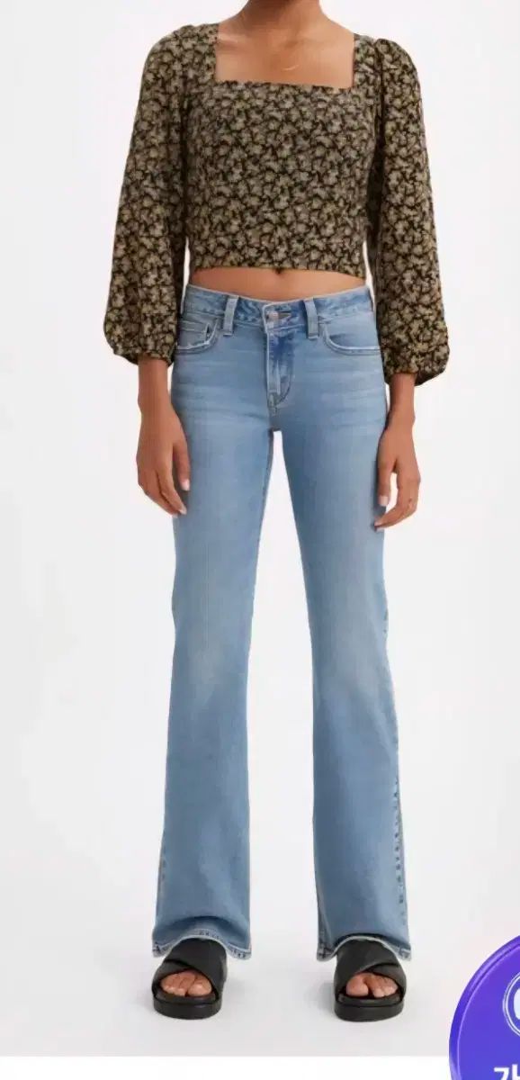 LEVI S リーバイス スーパーローライズ ストレートブーツカット デニム