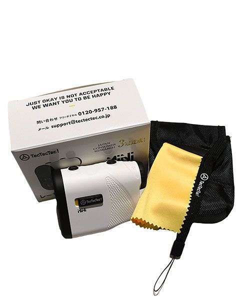訳あり品】TecTecTec｜Mini｜コンパクトレーザー距離計｜中古ゴルフ