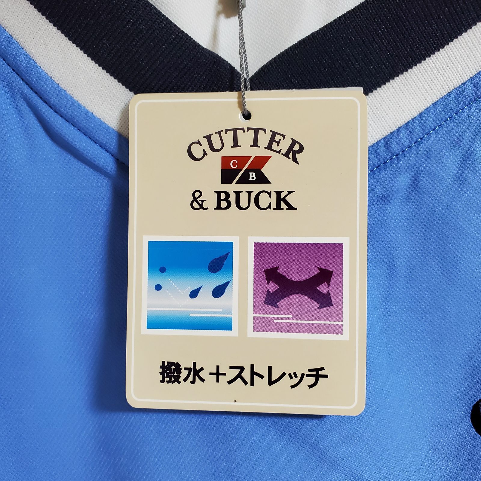 新品】CUTTER&BUCK カッターアンドバック DESCENTE デサント 長袖 V 