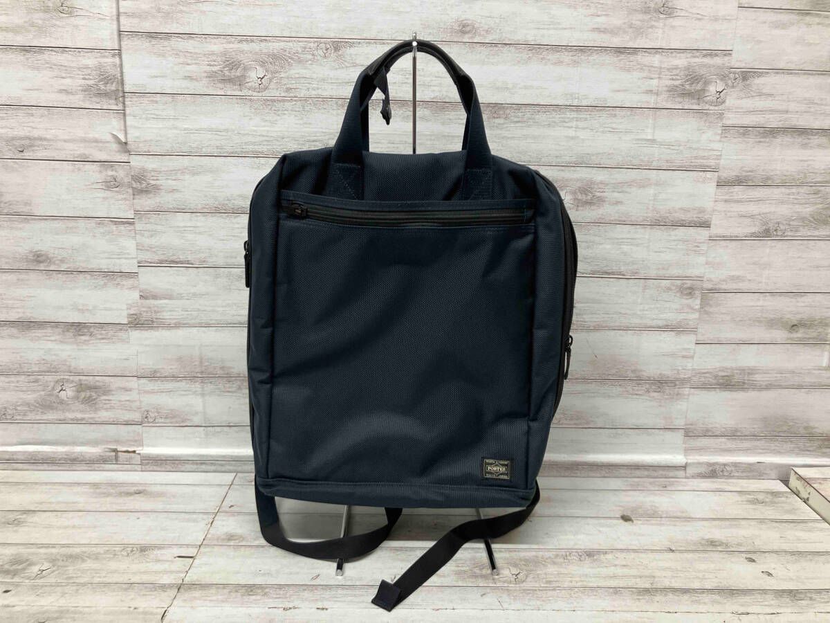 ポーター プラン ナイロン リュック バックパック ネイビー ユニ