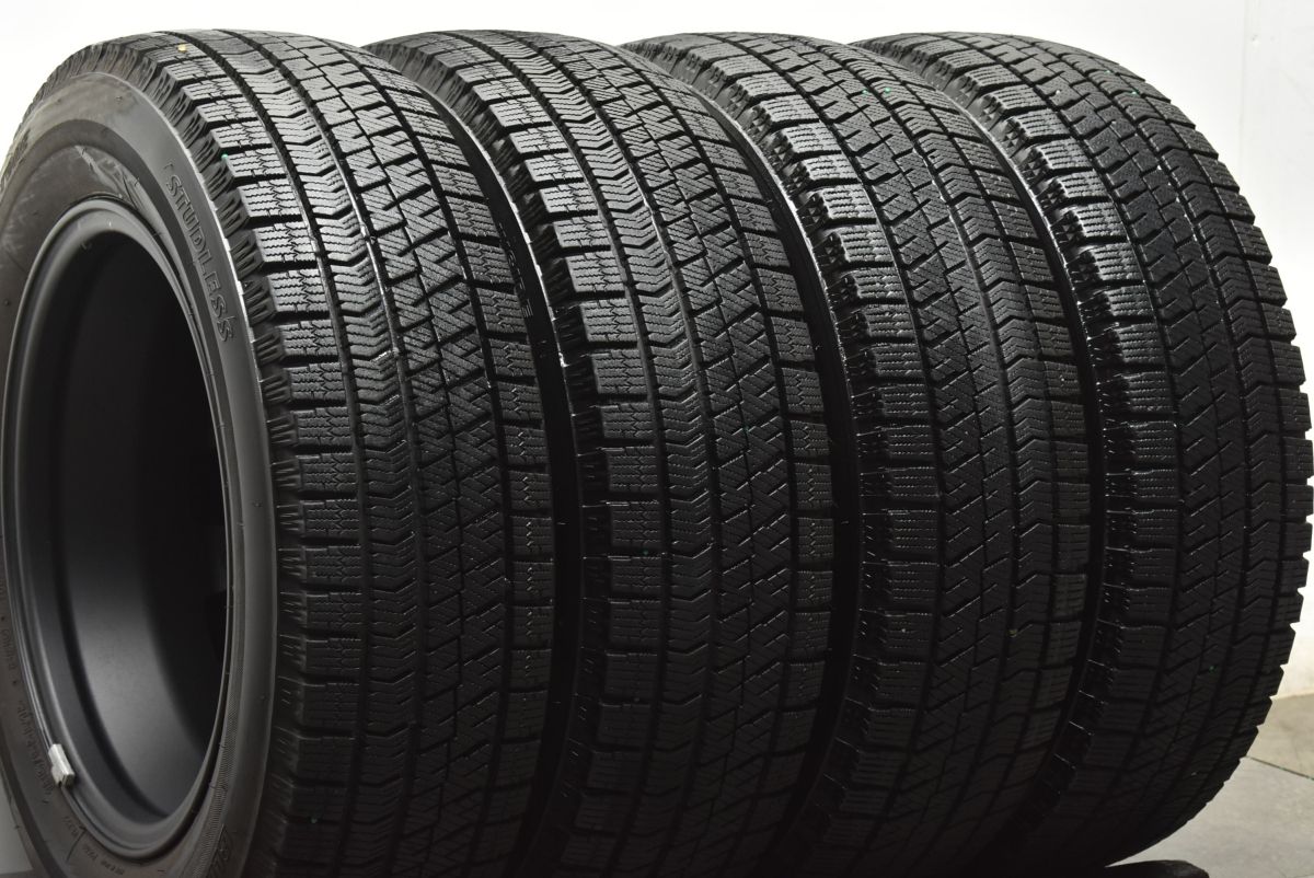 美品】バルミナ TR10 15in 5.5J +50 PCD100 ブリヂストン ブリザック  