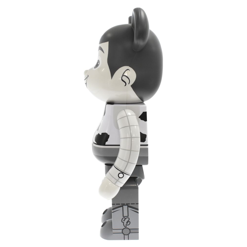 MEDICOM TOY (メディコムトイ) BE@RBRICK WOODY B&W Ver. 1000% ベア