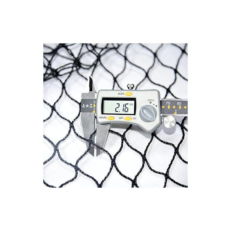 Sharellon 野球ネット 野球バッティングネット 防球ネット 野球ネット自宅 バッティングネット 野球防球ネット ネット 網 4.2 x