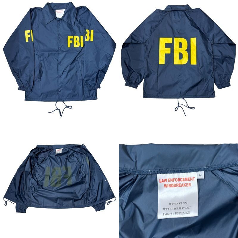 6点セット まとめ FBI SWAT ロゴ ウインドブレイカー / Tシャツ / ベースボールキャップ ブラック ネイビー Mサイズ 【中古】 52508K55 6点セット まとめ FBI SWAT ロゴ ウインドブレイカー / Tシャツ