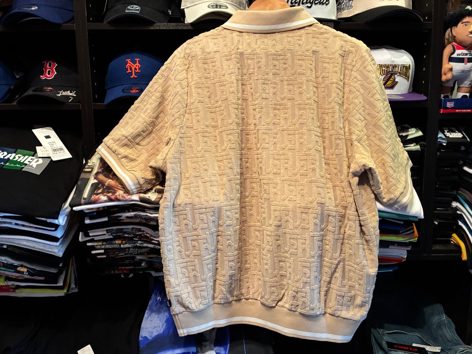 ロサンゼルス発★HUF★テザージャカードテリートップ TETHER JACQUARD TERRY TOP - HUF Worldwide JP