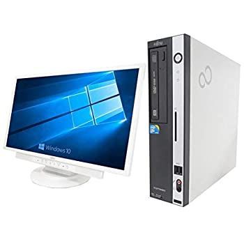 【中古-非常に良い】 【Win 10】【超大画面22インチ液晶セット】富士通 D750/A/Core i5 3.2GHz/メモリ4GB/HDD500GB/DVDスーパーマ