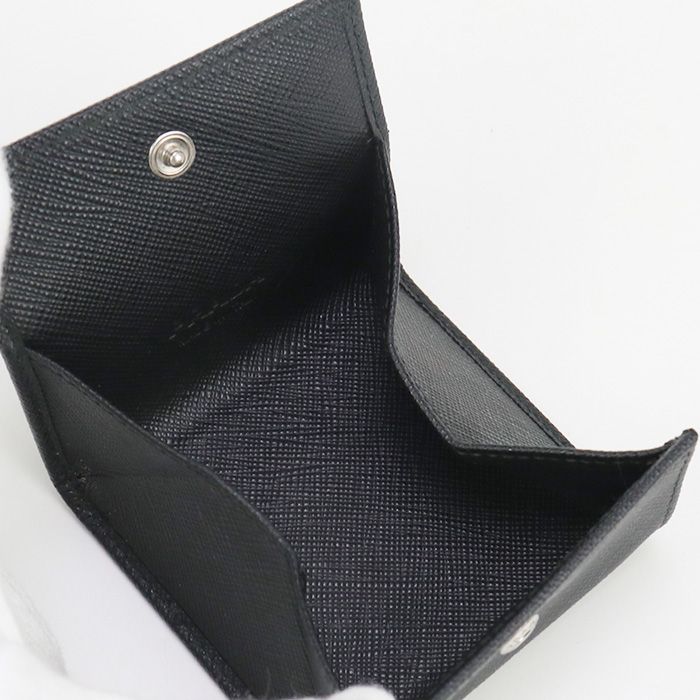 プラダ/PRADA サフィアーノ トライアングル コインケース 1MM006  