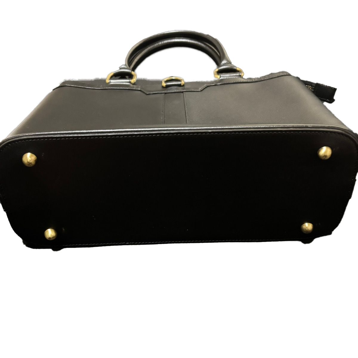 バーバリーBURBERRY 黒 レザー ビジネスバッグフォーマルバッグ