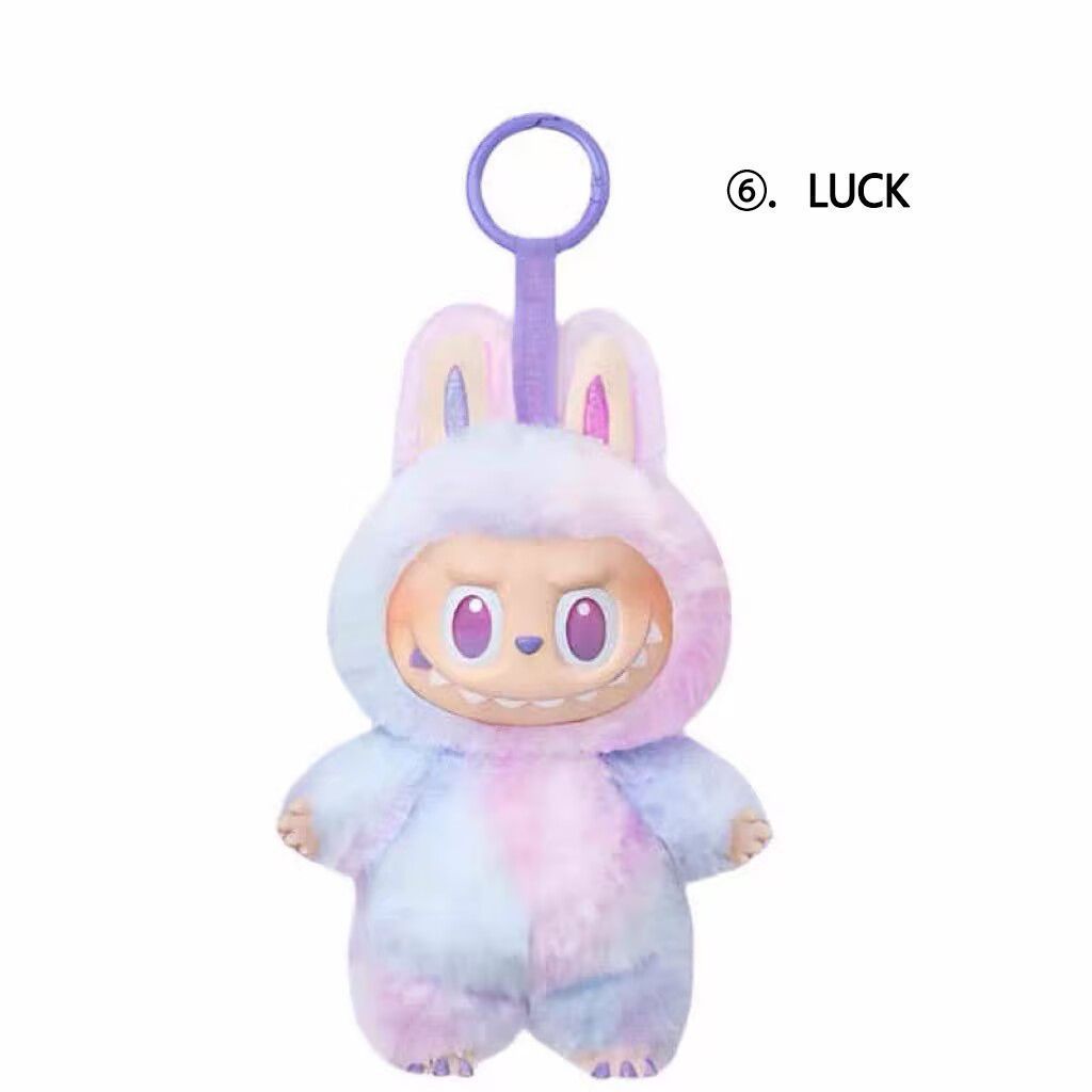 暮らしに便利なアイテム ぬいぐるみストラップ ラブブ 3代目 POP キーホルダー Labubu ぬいぐるみ・マスコット