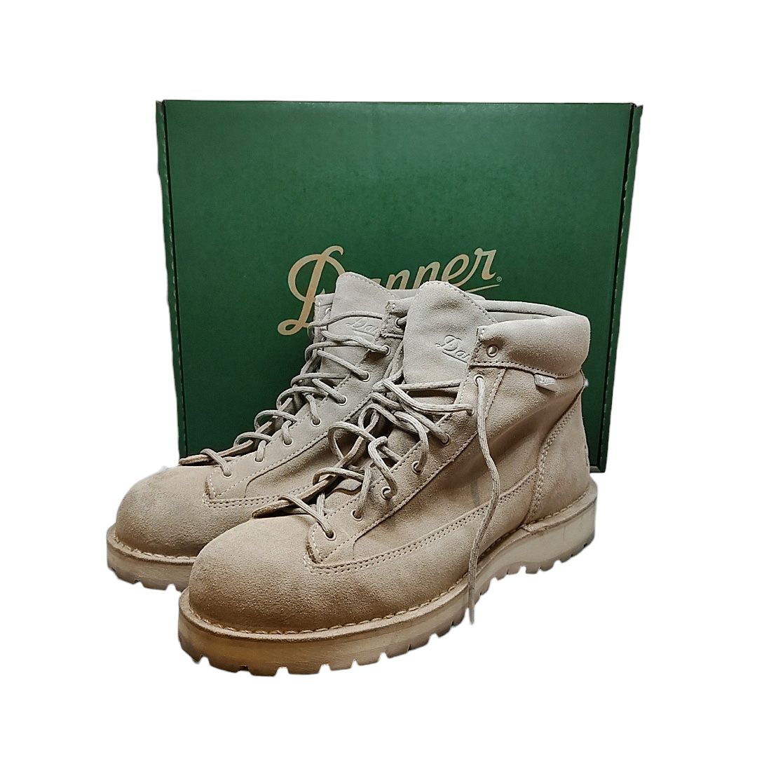 Danner ダナー BEAUTY&YOUTH 別注 FIELD GORE-TEX スウェード レースアップ ブーツ D121299 28㎝ ベージュ  - メルカリ