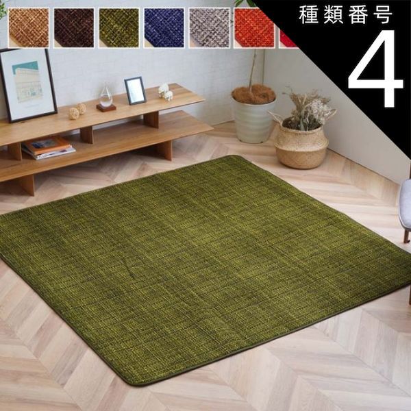 種類4：グレー/200×300cm ラグ カーペット マット 珊瑚マイヤ 洗える