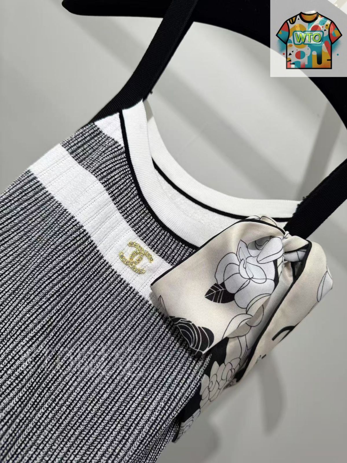 Chanel スカーフ付き