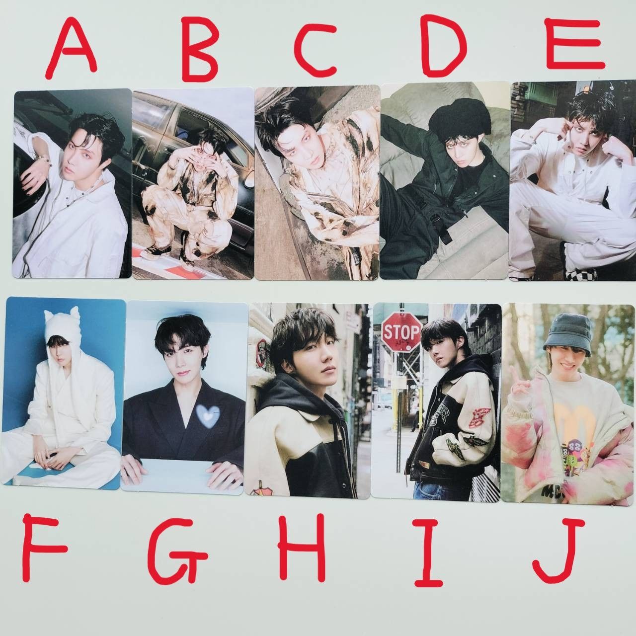 BTS フォトカード トレカ J-HOPE AND WHAT? ホソク ばら売り A