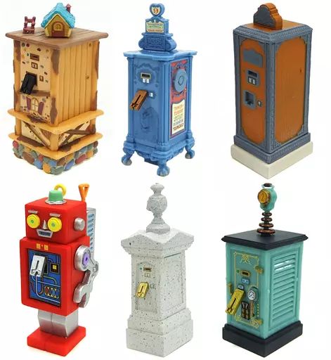 中古】トレーディングフィギュア 全6種セット 「ディズニー