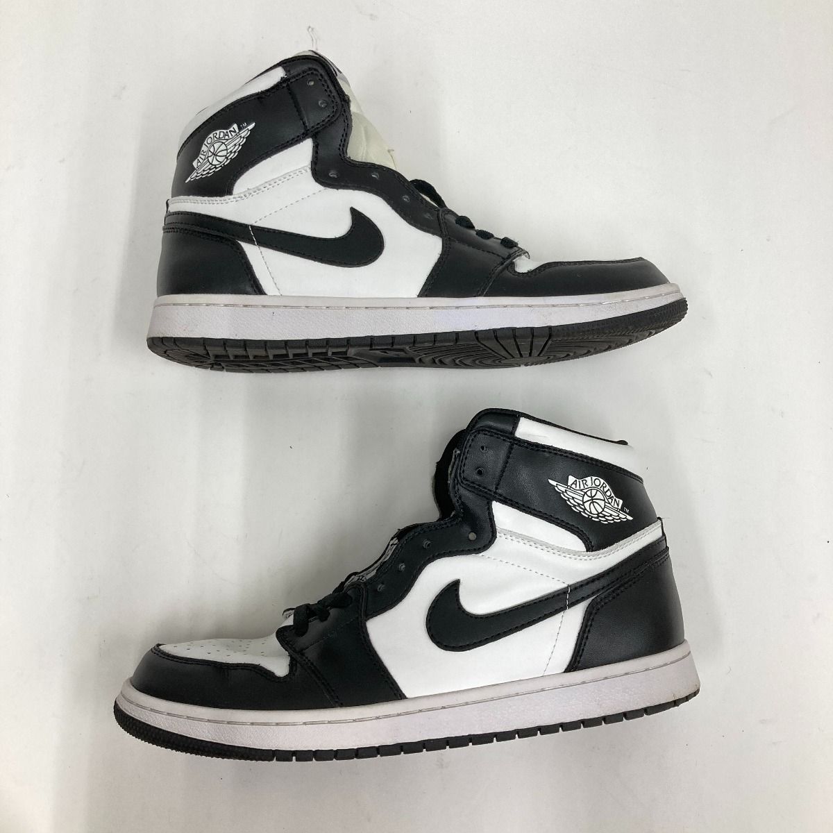 〇〇NIKE ナイキ AIR JORDAN 1 RETRO HIGH エアジョーダン1 レトロ ハイ スニーカー 555088-010 ブラック×ホワイト 29ｃｍ