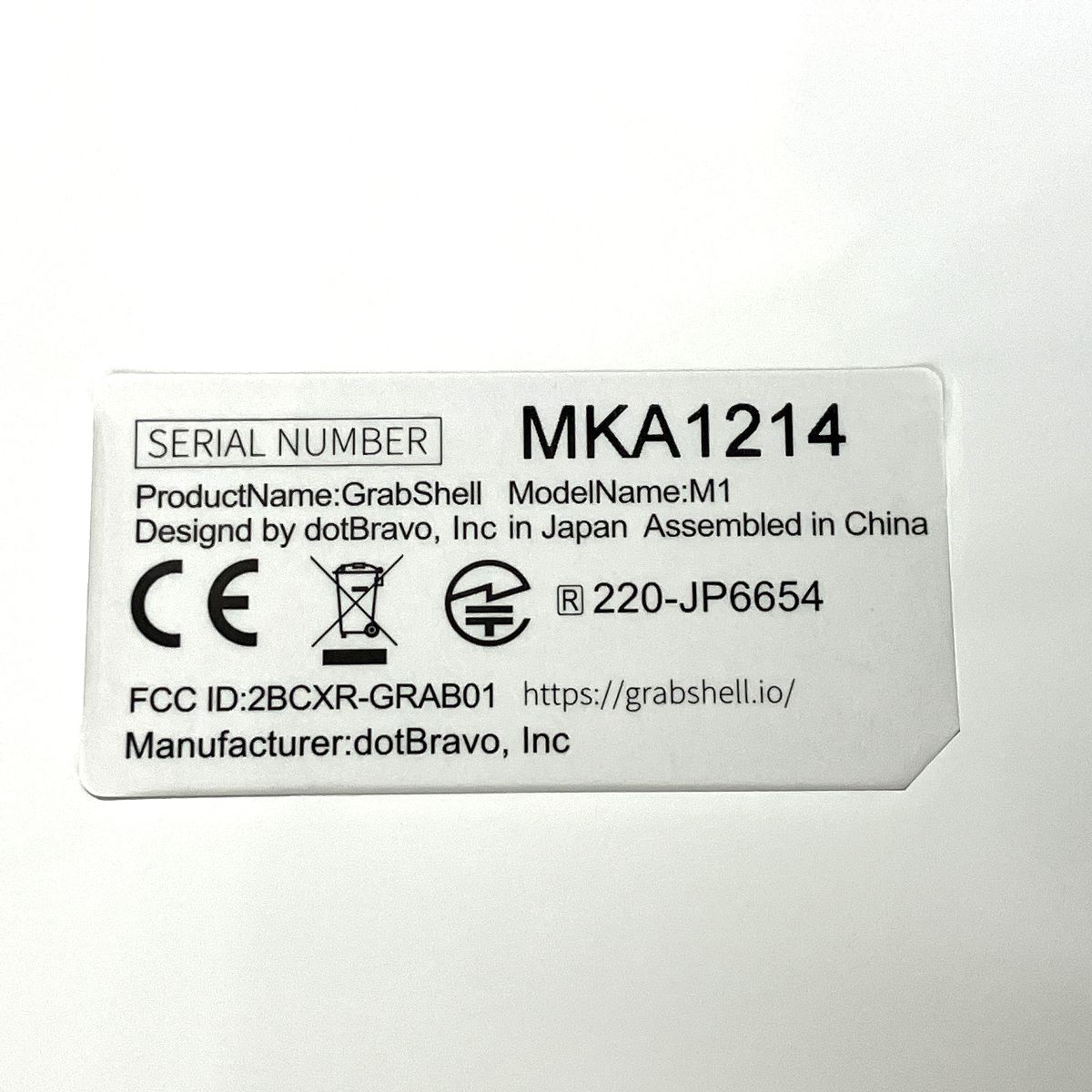 dotBravo GrabShell M1 変形キーボード PC周辺機器 ♥ Y10250381