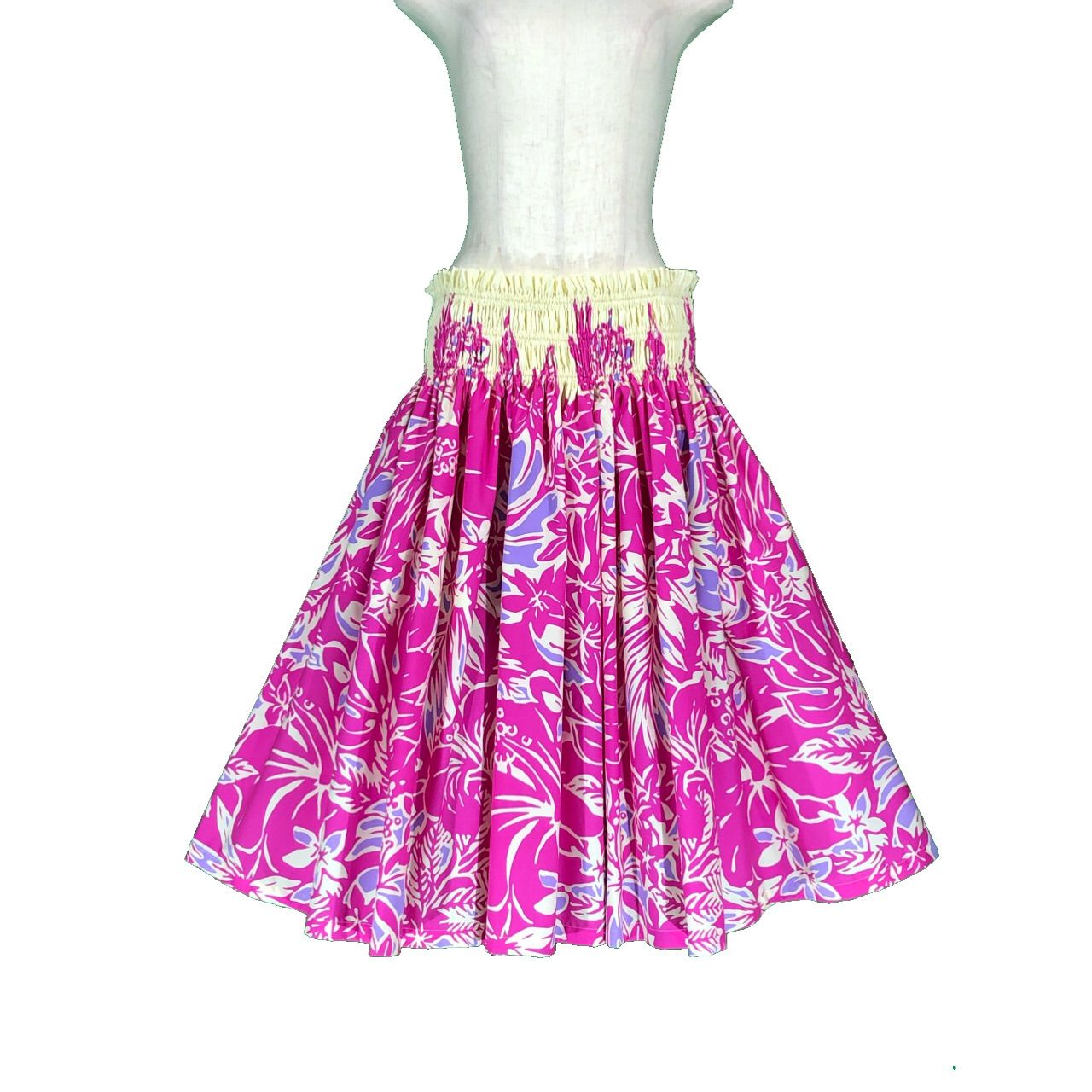 美品 ハワイ製 フラダンス衣装】ライトブルー u'ino! ドレス