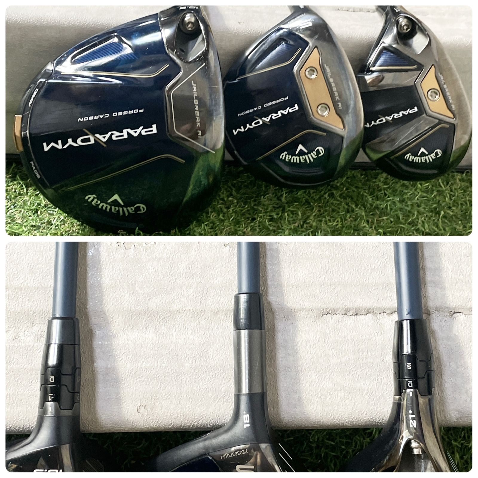 左　キャロウェイ　パラダイム　レフティ　ゴルフセット　ゴルフ一式　クラブセット 貴重レフティ】Callaway PARADYM キャロウェイ パラダイム