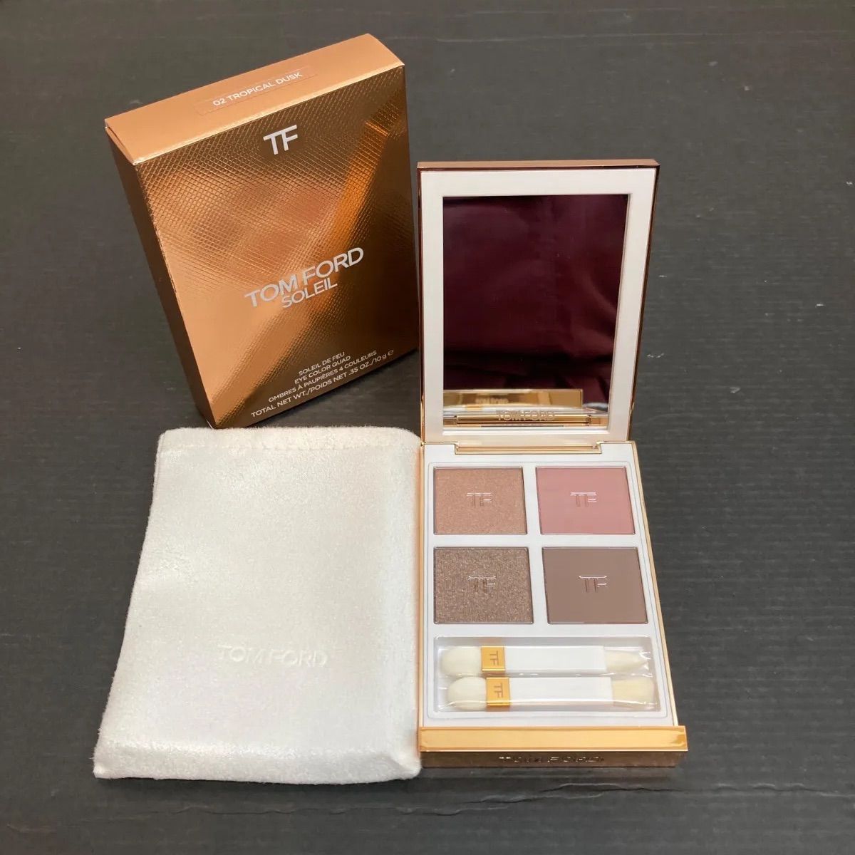 広店】【未使用】TOM FORD ソレイユ ドゥ フ アイカラークォード