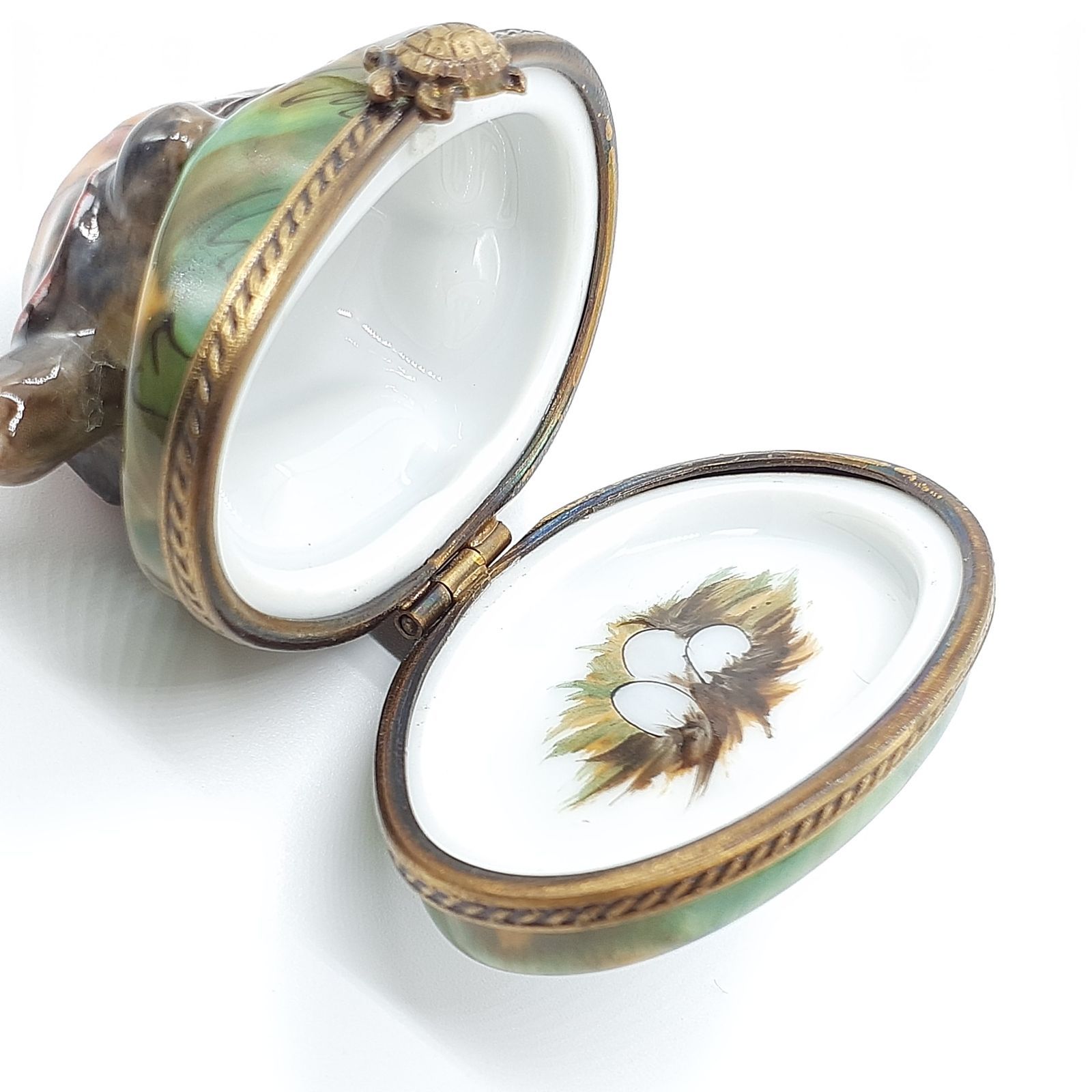 LIMOGES リモージュボックス フランス エナメル 小物入れ カメ - メルカリ