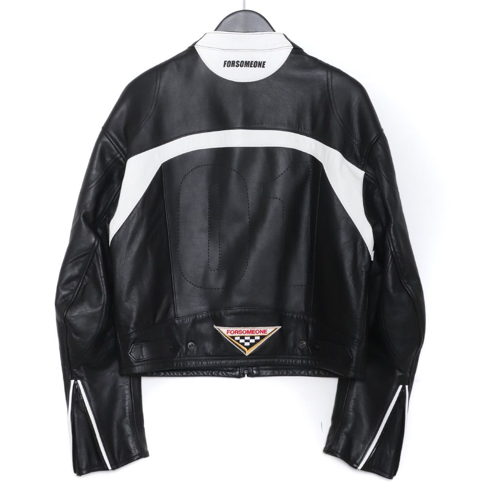 NEW人気SALE 美品 FORSOMEONE RACING RIDERS JACKET ジャケット・アウター