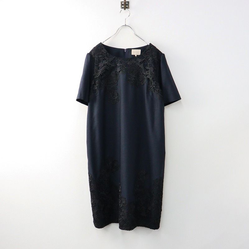 美品 大きいサイズ ローズティアラ Rose Tiara フラワーレース  