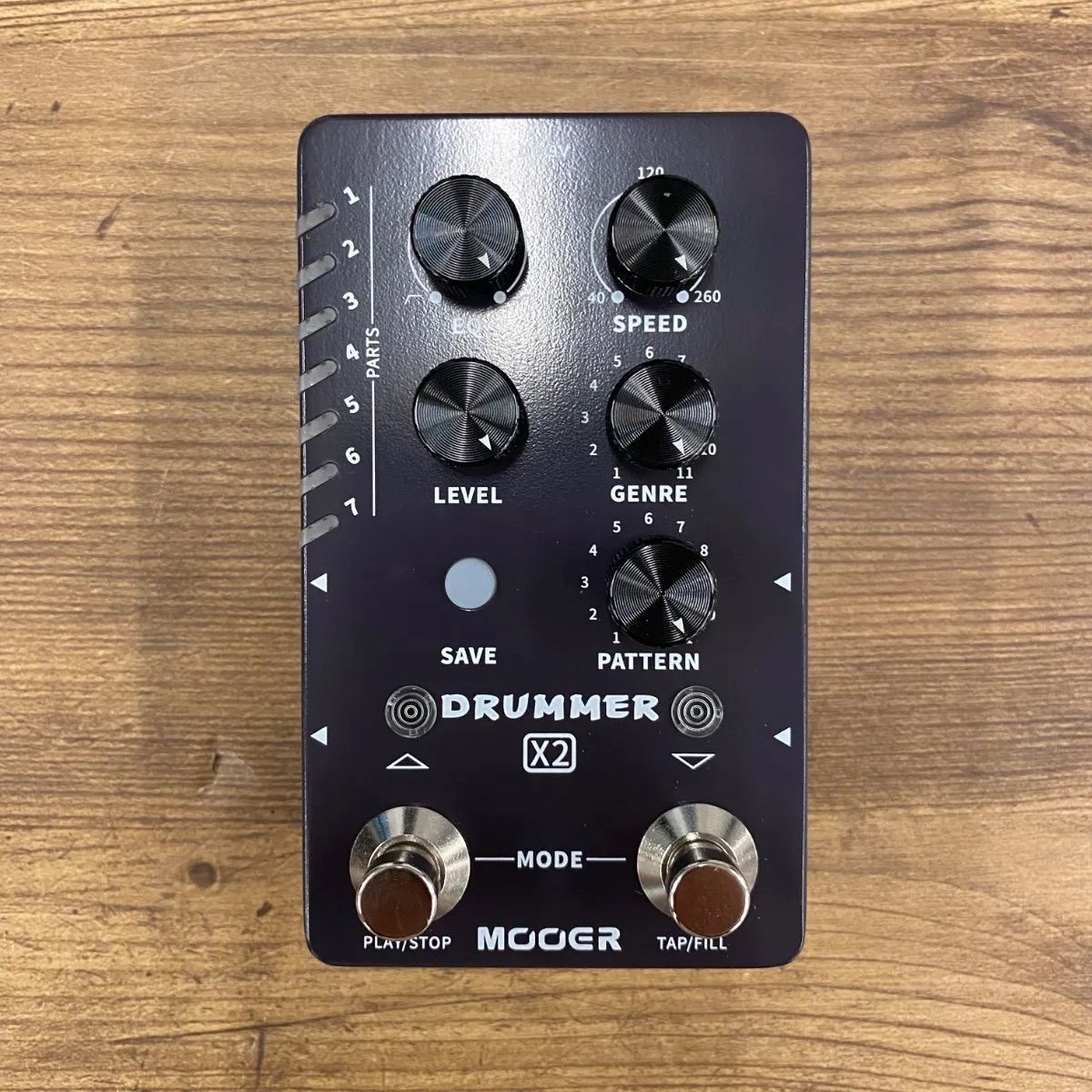 MOOER DRUMMER X2 ドラムマシンペダル Mooer DRUMMER X2