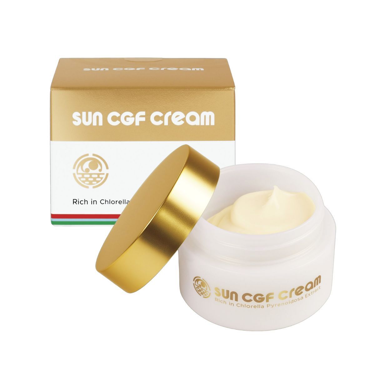 サン・クロレラ サンCGFクリーム 45g 保湿 ハリ サンクロレラ Sun CGF Cream
