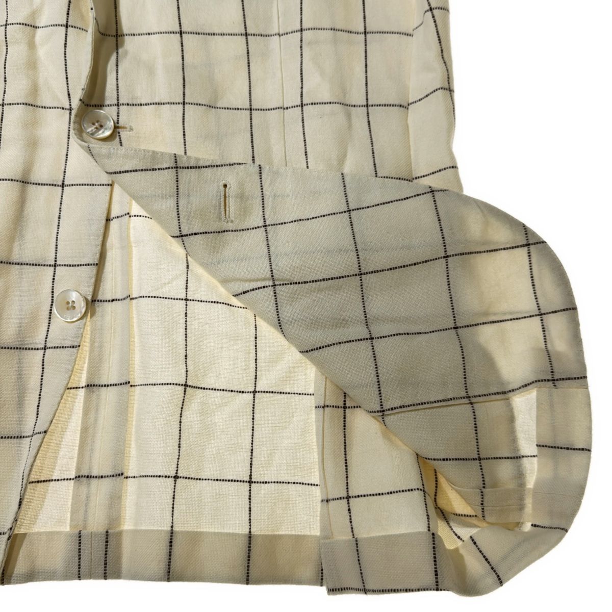 BOGLIOLI ボリオリ DOVER リネンコットンテーラードジャケット T2902E