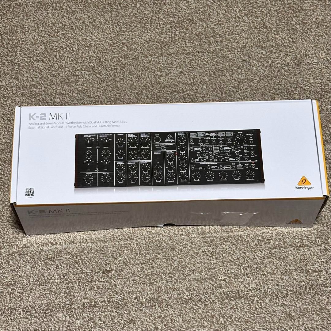 未使用品！Behringer K-2 MKII　アナログシンセサイザー Behringer | Product | K-2 MK II