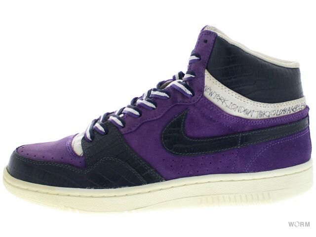 US9 NIKE COURT FORCE HI Stussy 312270-542 新古品