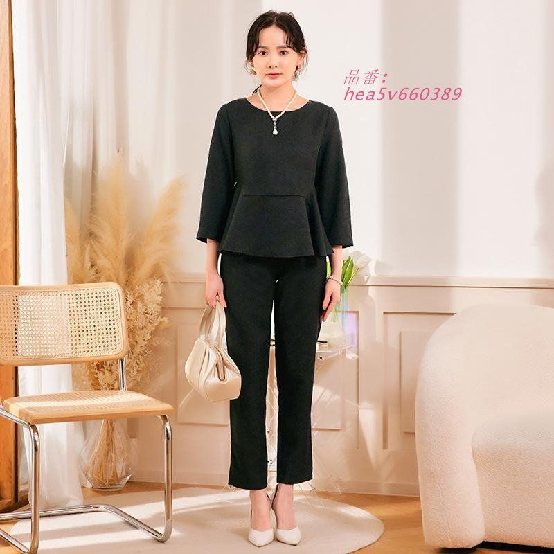 卒園式 服装 ママ 卒業式 服 母 おしゃれ 40代 スーツ 2点セットアップ 入学式 30代 入園式 レディース フォーマル パンツスーツ 大きいサイズ セレモニースーツ hea5v660389