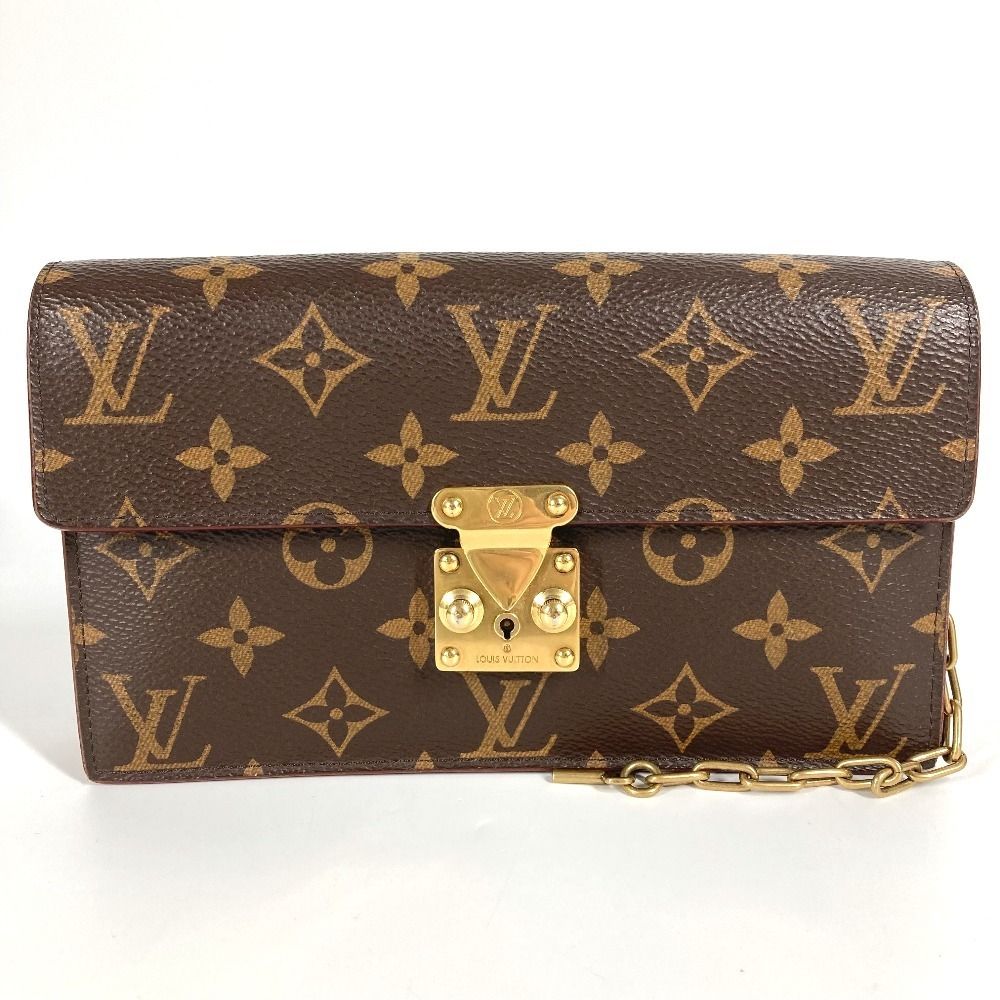 LOUIS VUITTON ルイヴィトン ウエストバッグ Sロック ベルトポーチ PM M44667 モノグラムキャンバス ブラウン