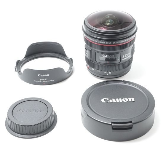 レンズ(ズーム)Canon EF8-15mm F4L フィッシュアイ 極上品 | daccordoas.au - レンズ(ズーム)