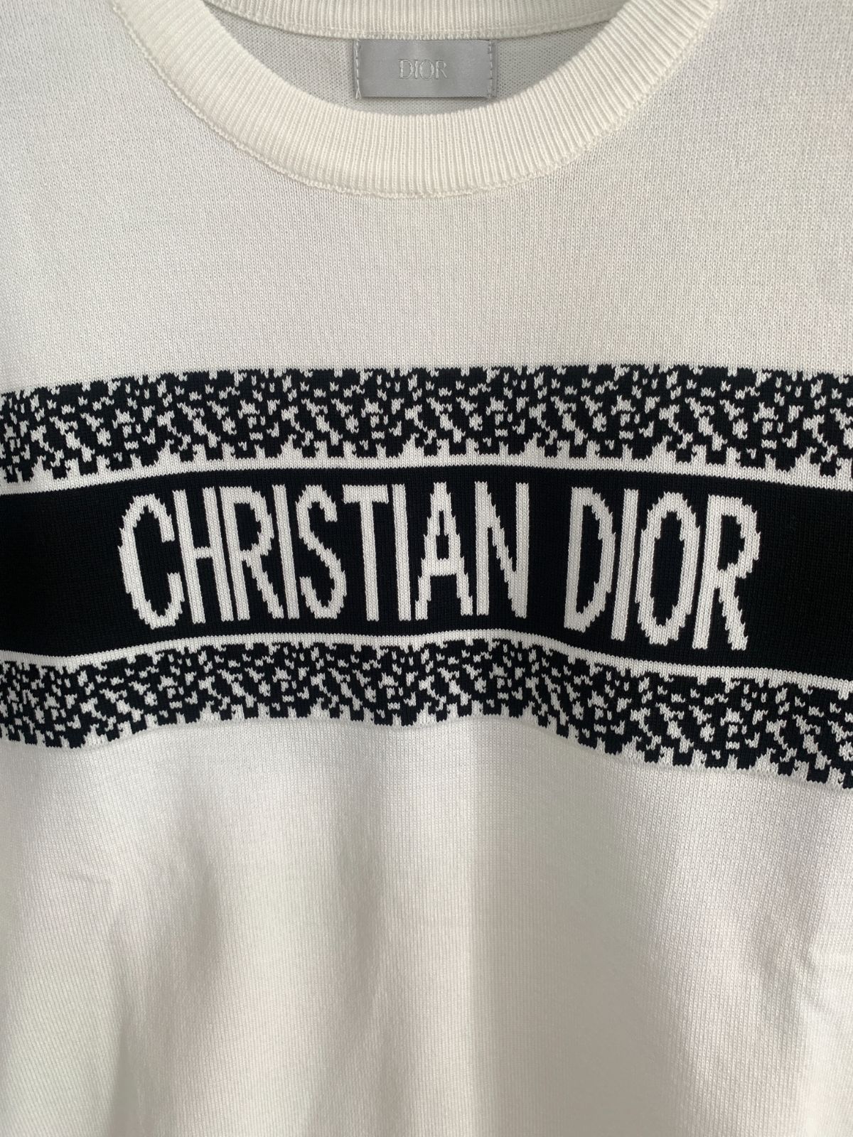 男女兼用 DIOR ディオール 半袖 ニット セーター - メルカリ