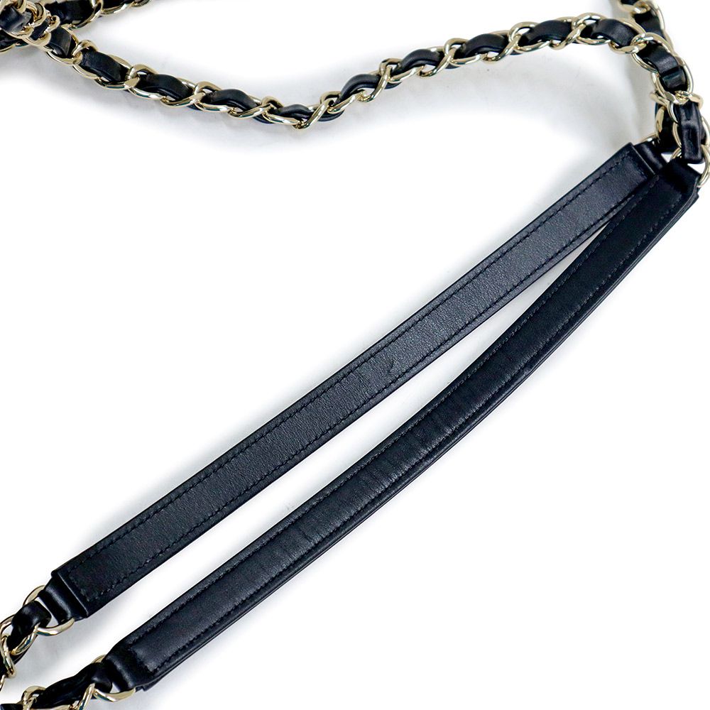 シャネル スモール ショッピング トート クロッシェ チェーン