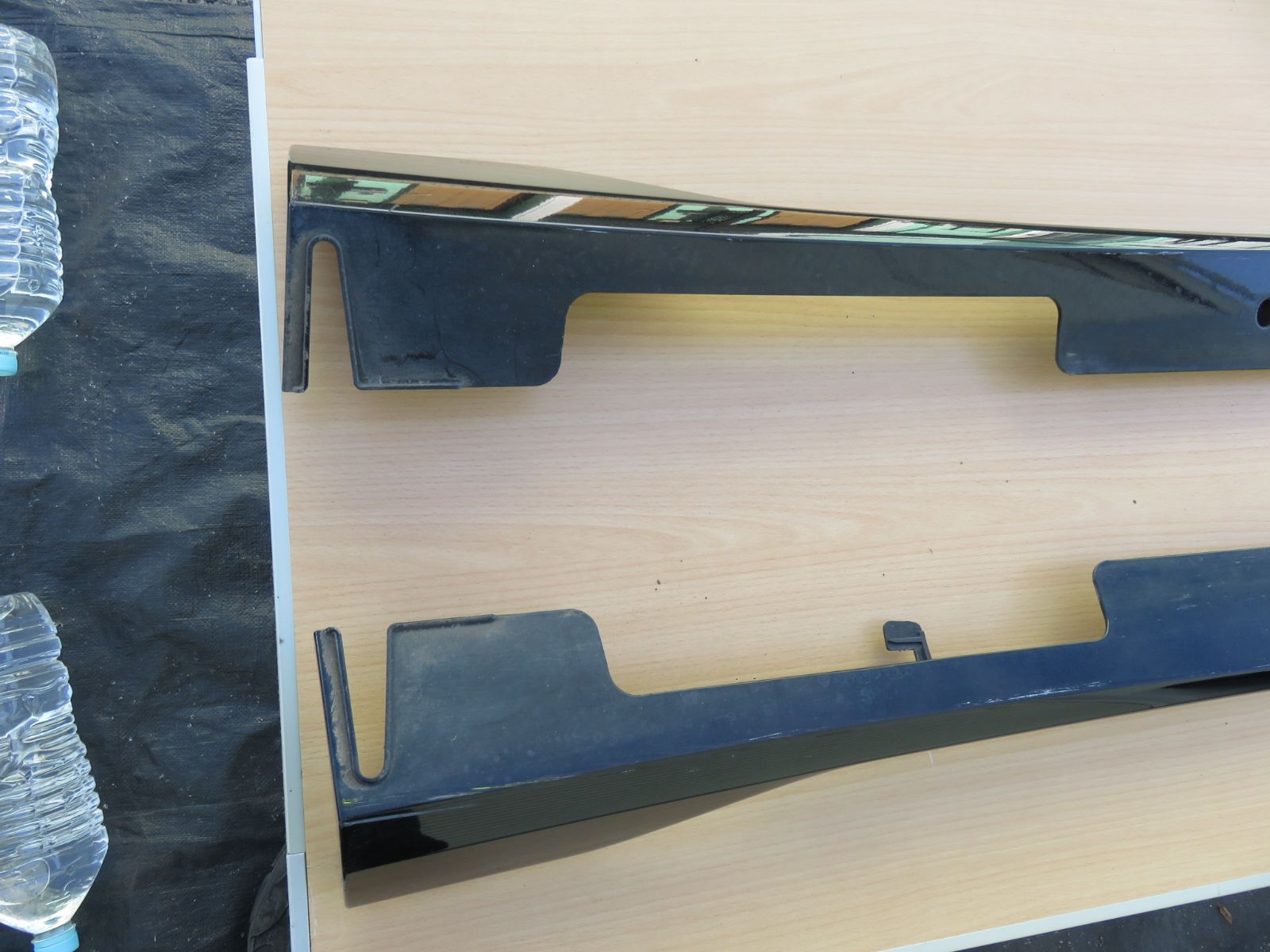 LA6740 マツダ BM5FS アクセラ 前期 サイドスポイラー サイドステップ 純正OP QBM1 51 P10 BM系 BY系 擦り傷