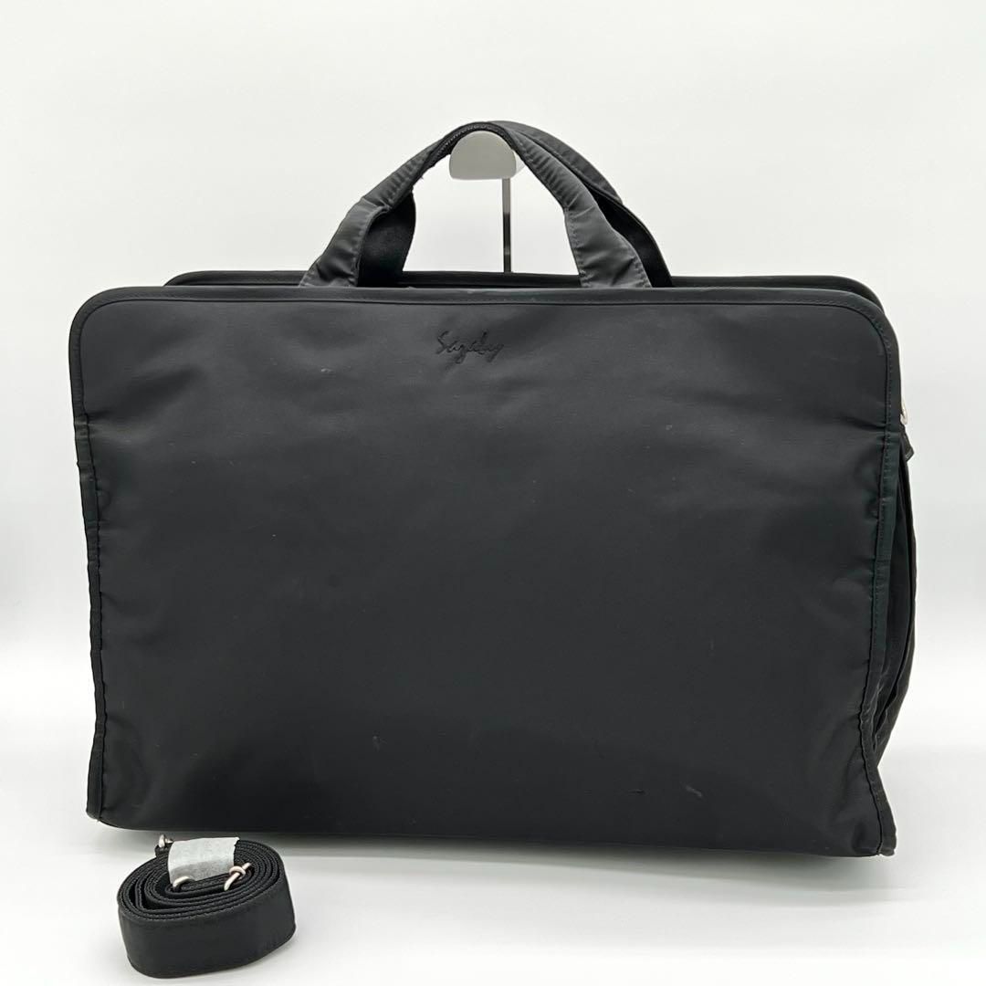 美品】SAZABY ボストンバッグ トラベルバッグ 2way ナイロン 美品】SAZABY ボストンバッグ トラベルバッグ 2way ナイロン