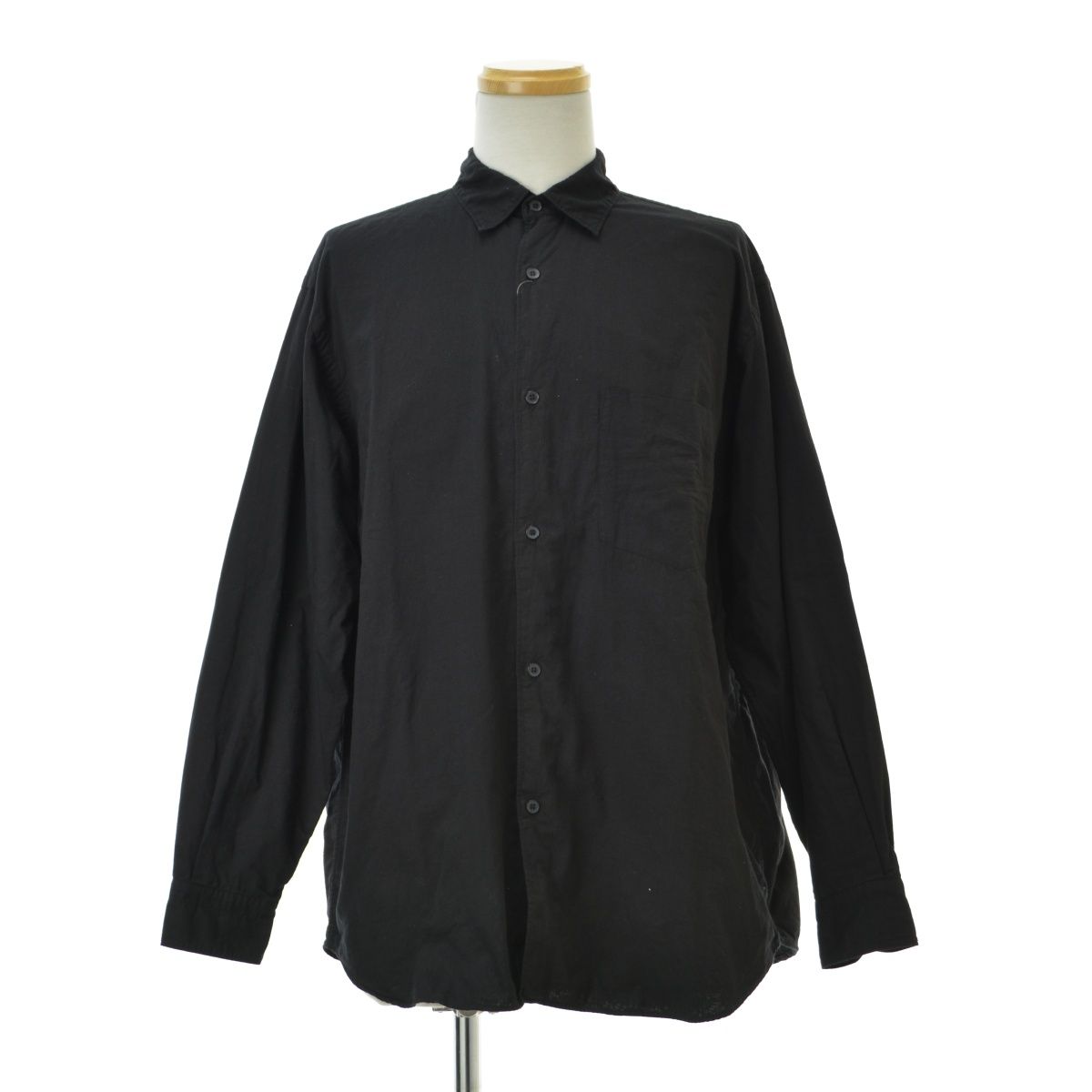 COMOLI】24AW A03-02006 KHADIコットンWレイヤー コモリシャツ