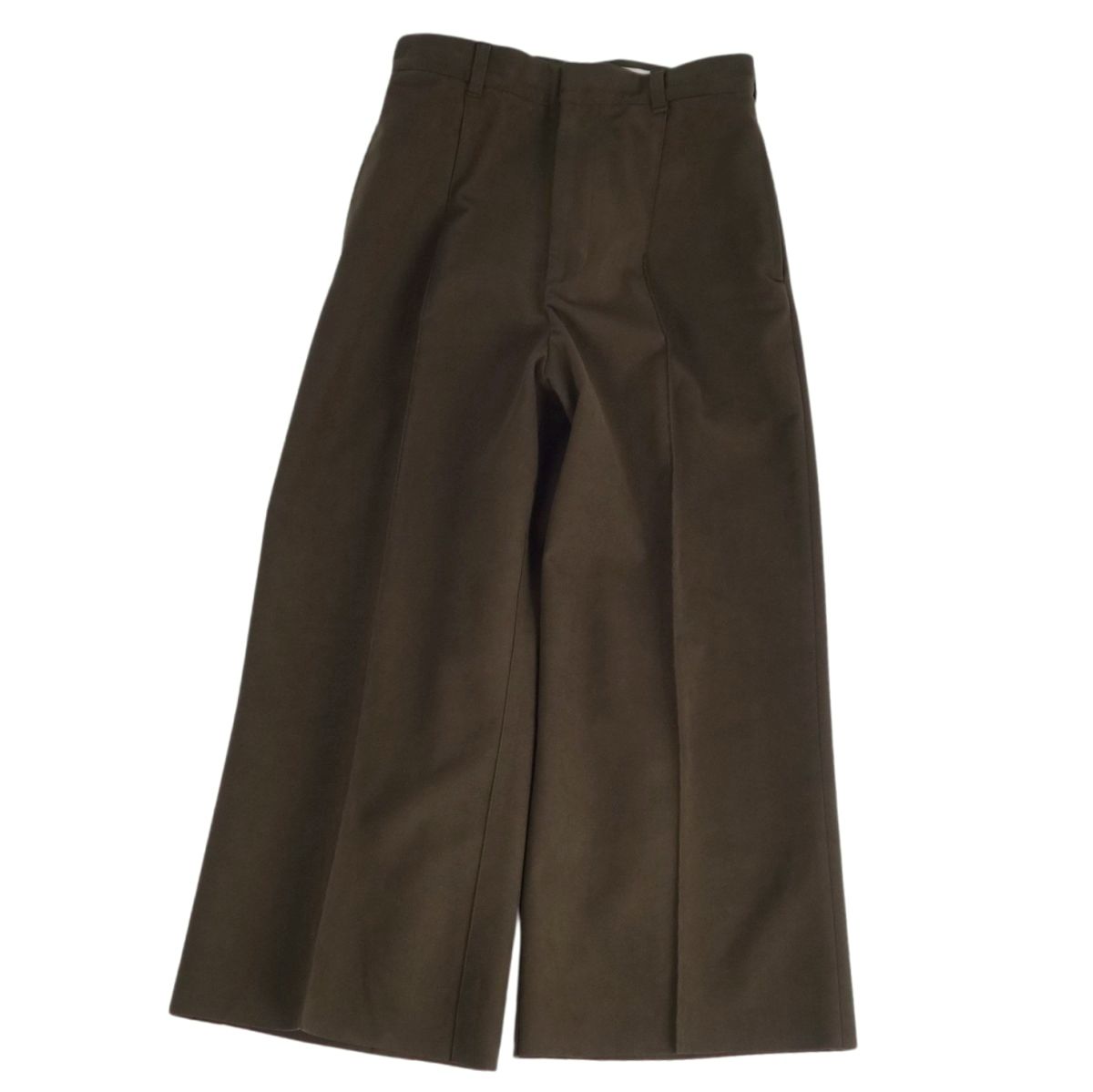 美品 トーガプルラ TOGA PULLA パンツ ワイドパンツ エコレザー ボト